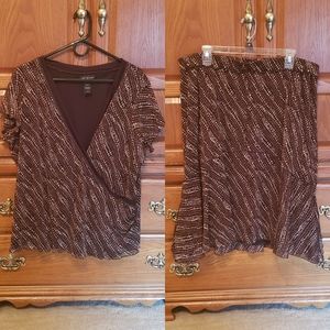 Skirt Set from Lane Bryant